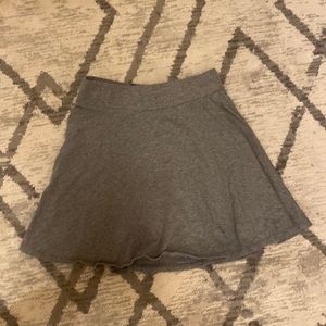 Forever 21 gray mini skirt